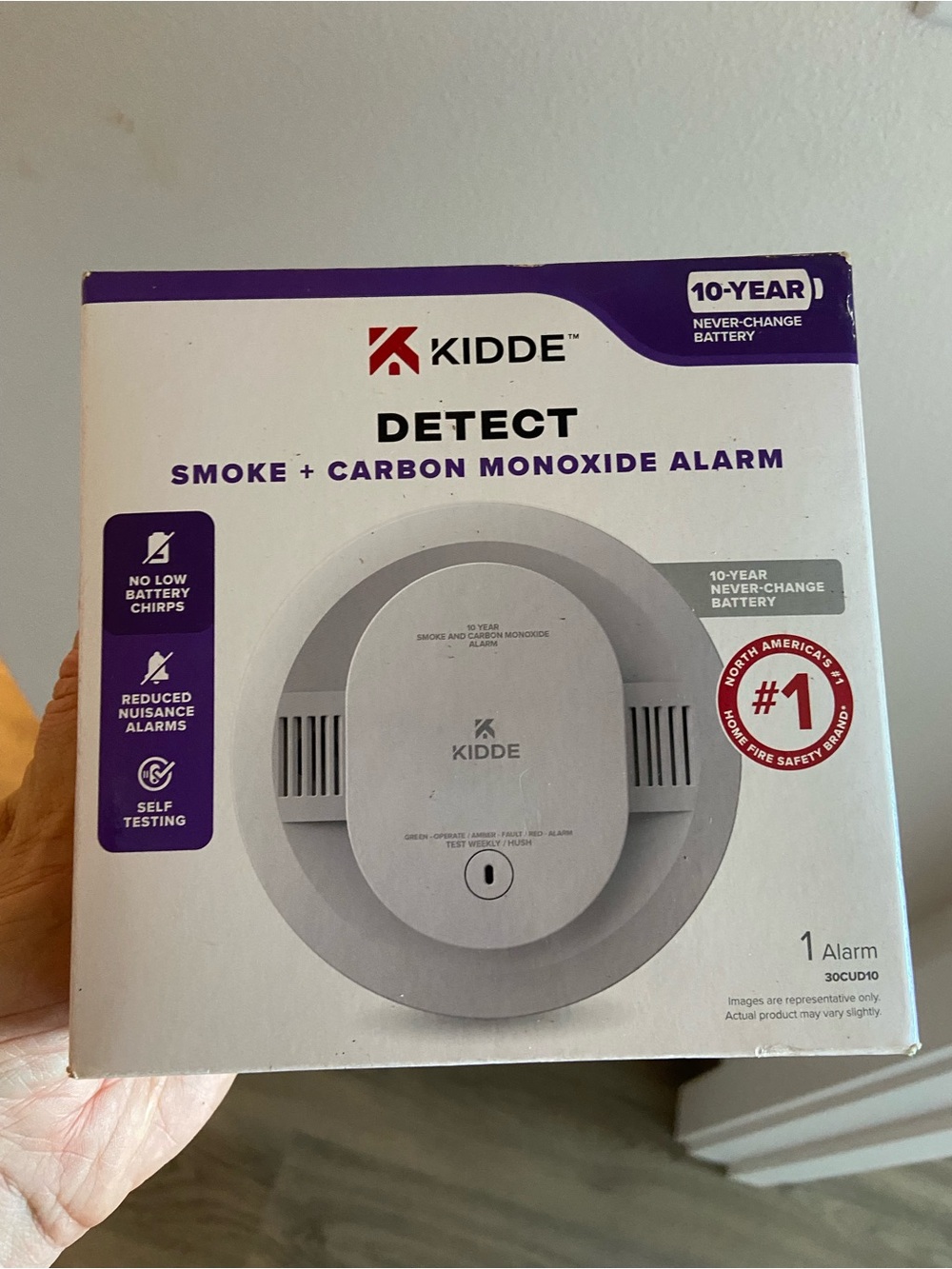 Kidde Detect Smoke & Carbon Monoxide Alarm - White